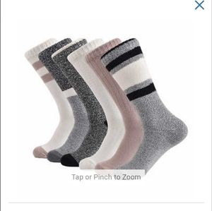 (Ew)Lucky Brand Ladies boots socks 6 pairs